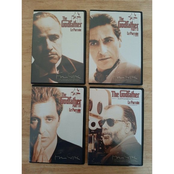 The Godfather The Coppola Restoration DVD Box Set Widescreen English French - Picture 2 of 8